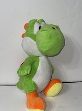 Nintendo Super Mario Bros Green Yoshi 16  Stuffed Plush