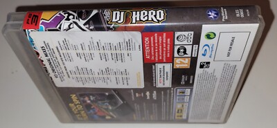 Jeu DJ Hero Complet Pour PS3 - Version FR (française) - État Bon, Boîte Et Instructions Incluses