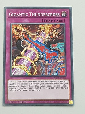 Yu-Gi-Oh! Einzelkarte Gigantic Thundercross NM