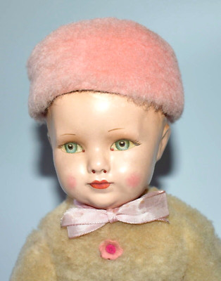 SELTENE VINTAGE DEANS STOFFBUCH RONNIE PUPPE 37cm um 1939