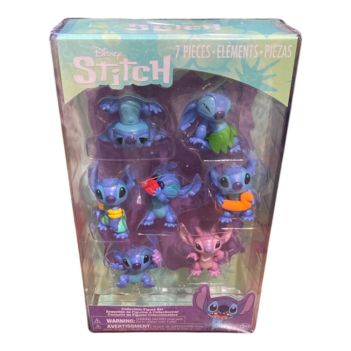 Disney Lilo & Stitch Collectible 7 Piece Action Figure