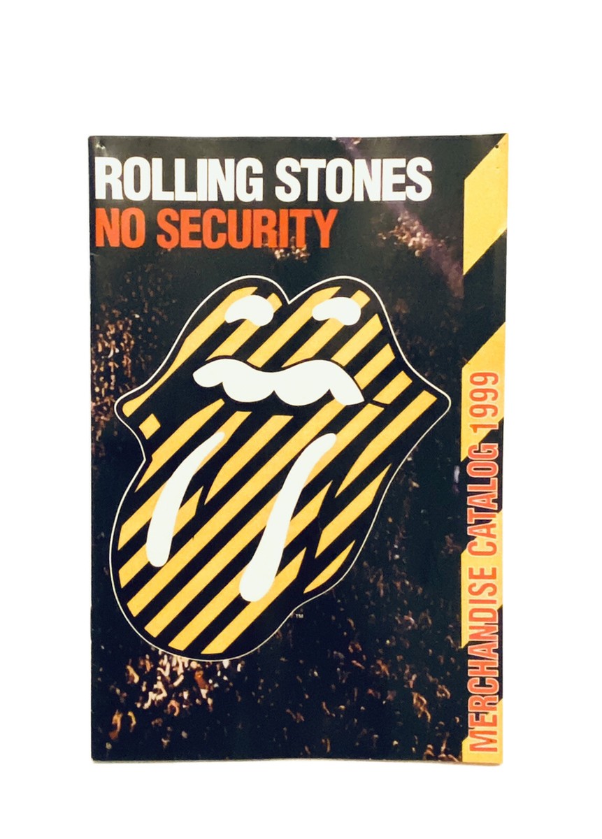1999 Rolling Stones No Security Tour Merchandise Catalog | eBay