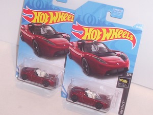 Details About 2019 Hot Wheels Tesla Roadster With Starman Lot Of 2 New In Package