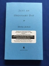 JUST AN ORDINARY DAY - UNCORRECTED PROOF BY SHIRLEY JACKSON