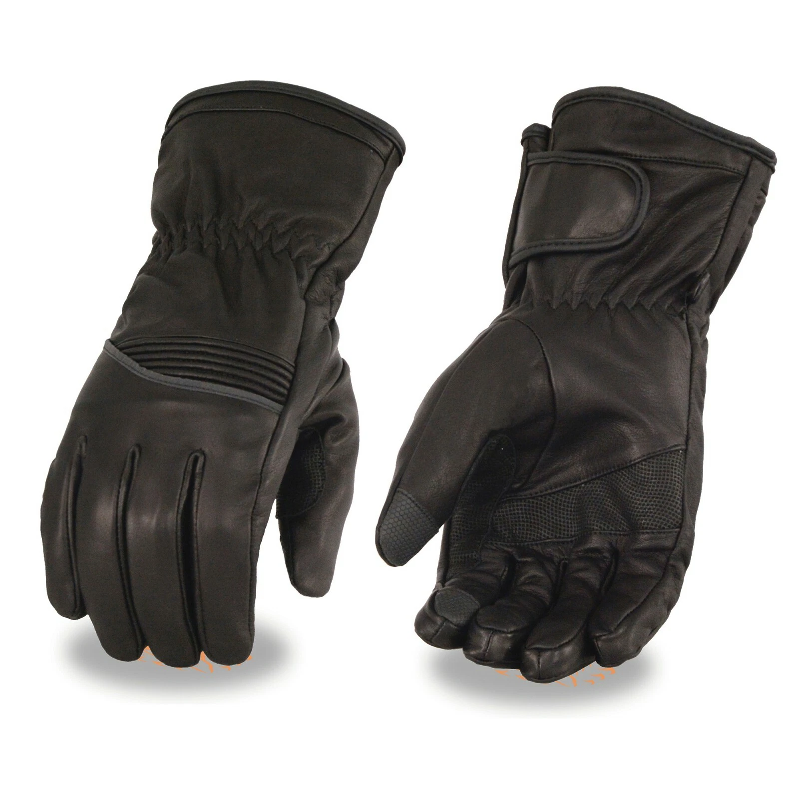 Men’s Waterproof Glove w/ Flex Knuckle & Reflective Trim - Touch Screen Fingers