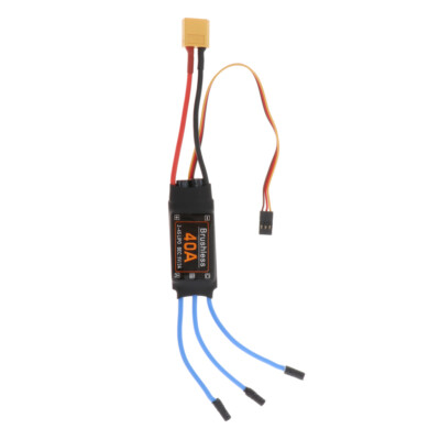 40A Brushless ESC Geschwindigkeitsregler für RC Flugzeuge