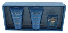 3 Pcs Versace Eau Fraiche Mini Set .17oz/5ml Edt Splash For Men New In Box