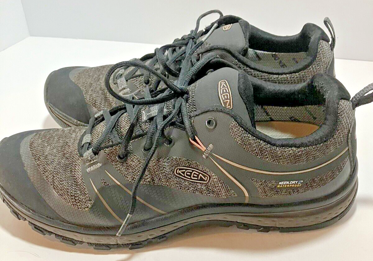 Scarpe da trekking KEEN donna Terradora 2 impermeabili bassa altezza sneaker nere taglia 8 5