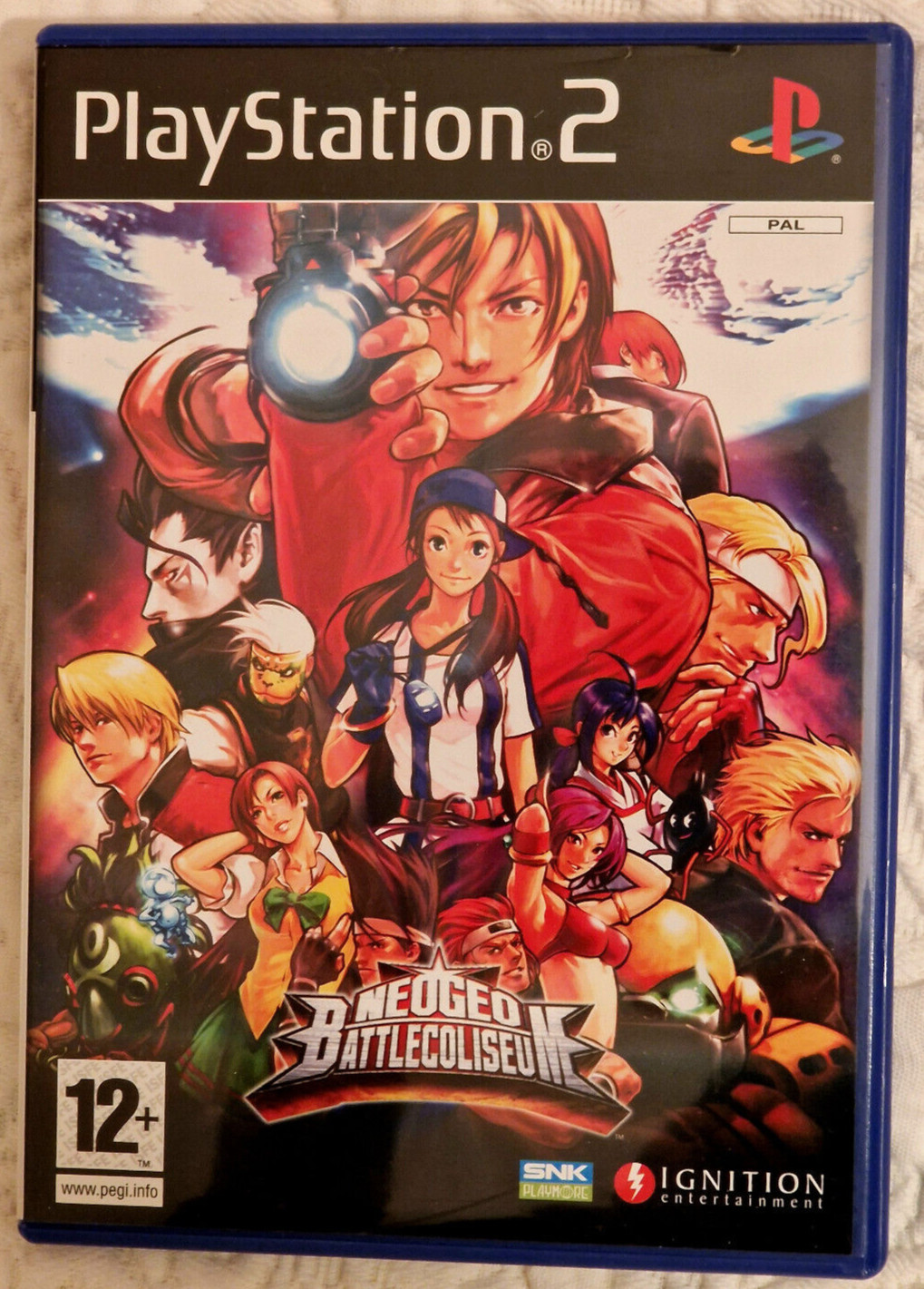 Neo Geo Battle Coliseum PAL PS2 SNK KOF Metal slug Fatal Fury Samourai shodown