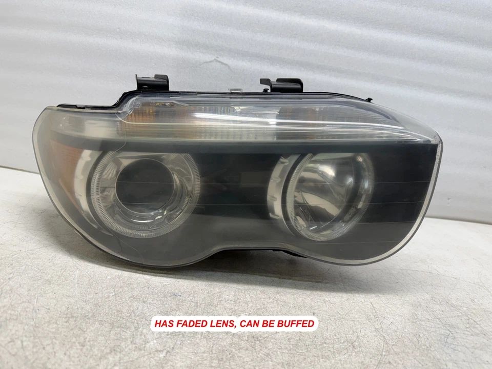 P20585 2002-2005 BMW 745i 745Li Headlight XENON COMPLETE Passenger Side OEM - Image 2 of 4