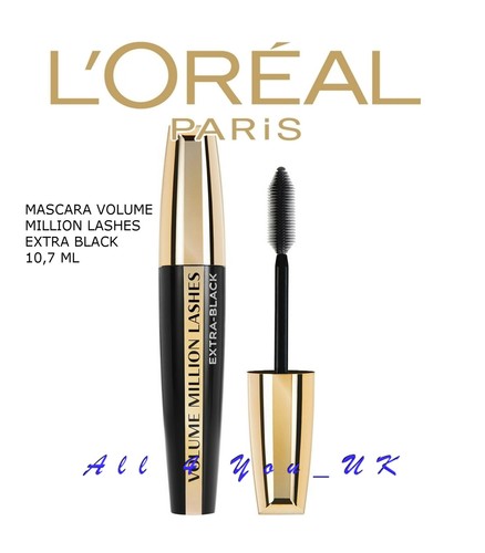 Loreal Mascara VOLUME MILLION LASHES EXTRA BLACK 10,7ml - 第 1/1 張圖片
