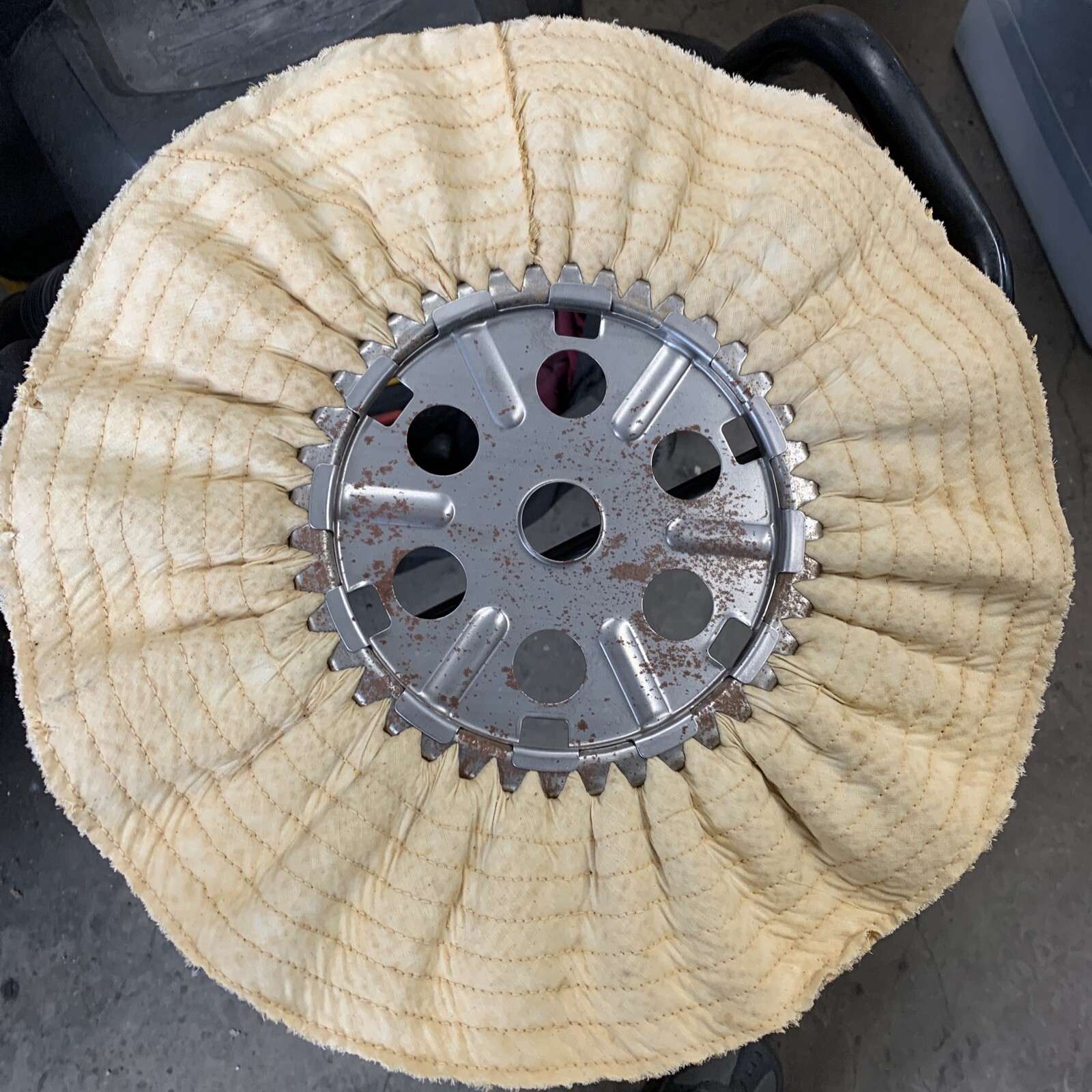 10 PACK OF OSBORN 16" SISAL BUFFING WHEELS 1 1/4 ARBOR * eBay