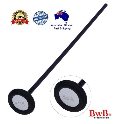 QUEENS SQUARE REFLEX PERCUSSION HAMMER 12" inches (31cm) BLACK/WHITE BWB - Picture 4 of 11