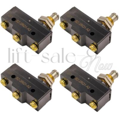 4x BZ-2RQ1-A2 Plunger Switch Basic Large SPDT 15A 250 for Honeywell Limit