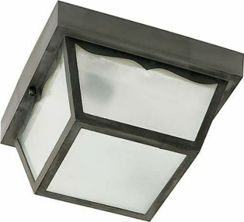 Nuvo 77 863 8 Carport Outdoor Ceiling Fixture With Frosted