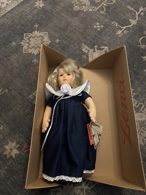 Vintage style Felt Bibija Lenci Doll NRFB- COA-1996