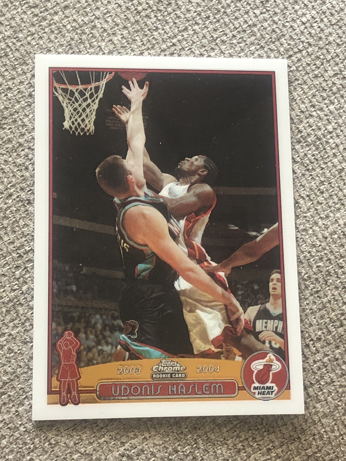 2003-04 Topps Chrome Udonis Haslem #164 Rookie RC