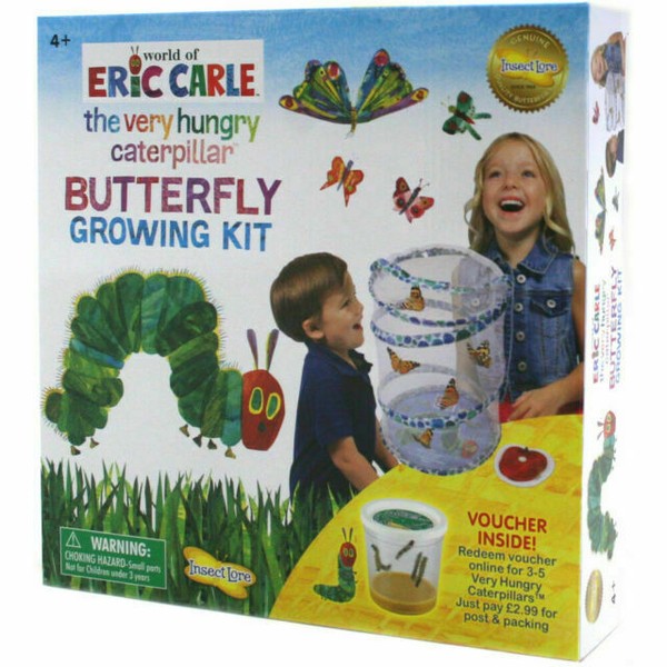Insect Lore The Very Hungry Caterpillar Butterfly Growing Kit for sale online eBay