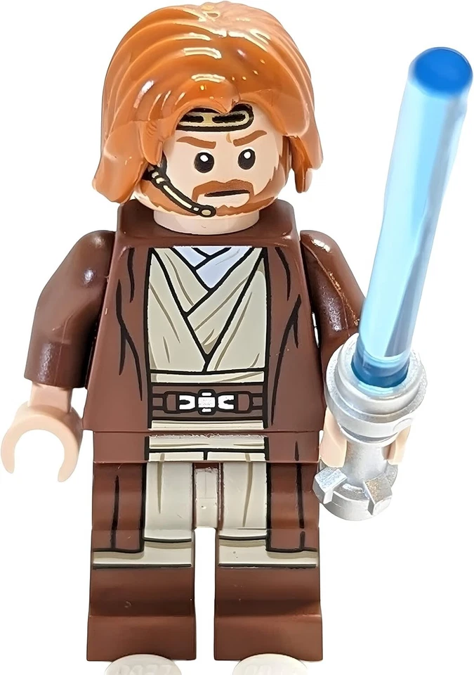Lego Star Wars Mini Figure - Obi-Wan Kenobi with Lightsaber Approximately 45mm - Image 3 of 4