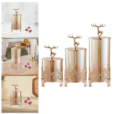Glas Bonbonglas Dekoglas Elegant Bonbonglas Bonbonglas für Süßigkeiten Snacks
