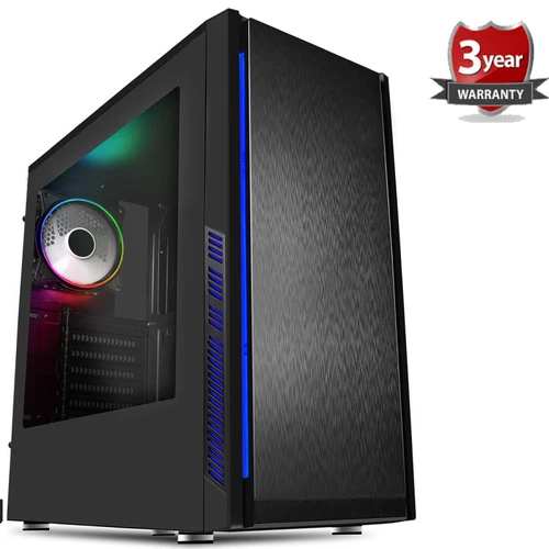 AMD Ryzen 5 4600G 6 core Nvme B550 Dark Star Windows 11 Home Gaming Pc c321