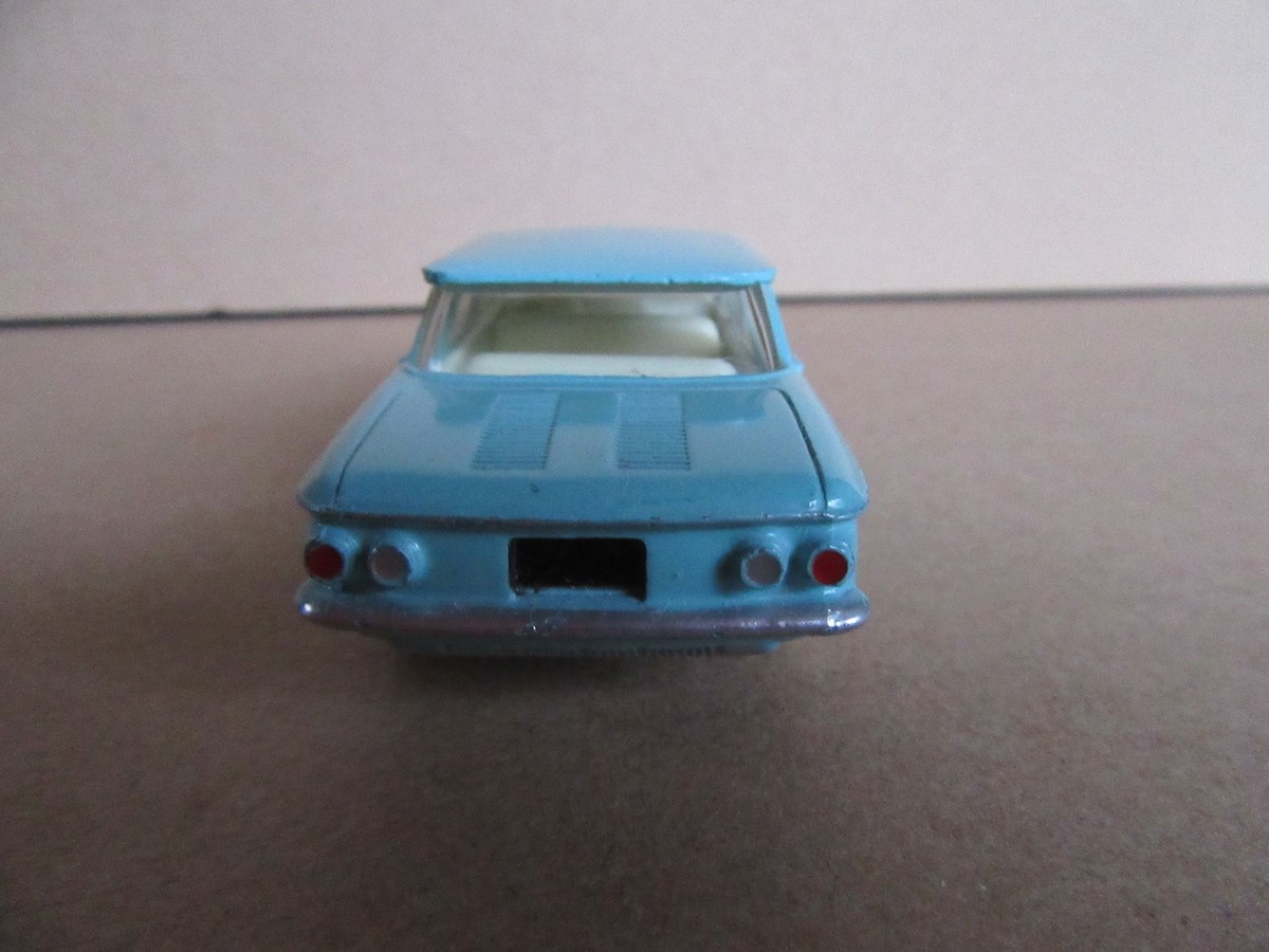 230 H Dinky Toys 552 Chevrolet Corvair Turquoise France 1/43 Vintage