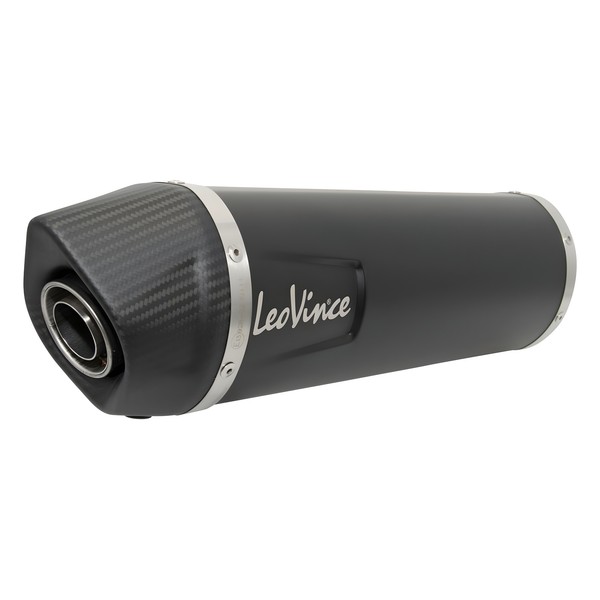 EndschalldäMpfer LeoVince Auspuffanlage LV ONE EVO Schwarz 370Mm Rechts-image