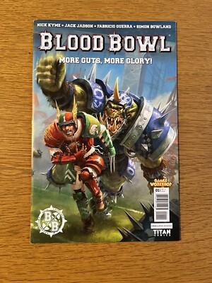 BLOOD BOWL Comic Ausgabe #1, mehr Mut, mehr Ruhm (neuwertig)