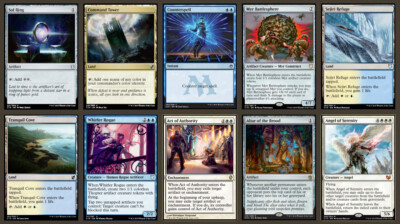 mtg brago commander deck MTG Commander Deck EDH Deck Brago, King Eternal 100 Magic Cards Custom Deck  Blink Flicker main image 0