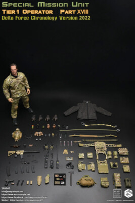 EASY&SIMPLE ES 26064RB 1/6 Special Mission Unit Tier1