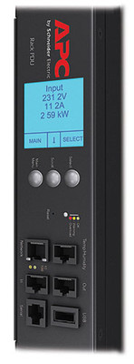 APC Metered Rack PDU 2G AP8858EU3 - 32A 230V - ZeroU Schwarz | 20x C13 & 4x C19
