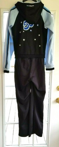 Platinum FUBU Goose 50 Onsie Jumpsuit 75th Annivers Harlem Globetrotters Teen XL - Picture 3 of 12