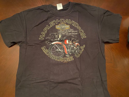 Harley Davidson t-shirt medium Nacogdoches Texas Black Medium