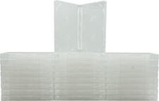  25 8 Disc Capacity DVD Boxes Cases Multi Box Set Replacements 22mm DV8R22CLWT