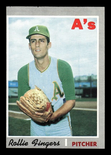 Rollie Fingers 1970 Topps #502 Oakland Athletics Ex-Mt