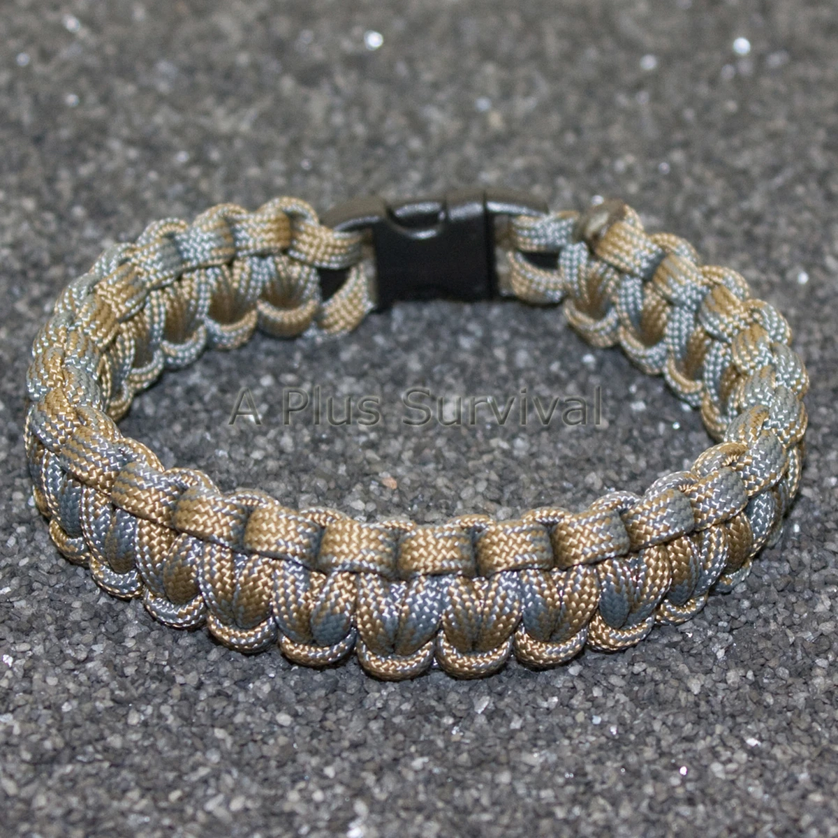 Desert Foliage 550 lb Type III Paracord Survival Rope Bracelet Made in the USA