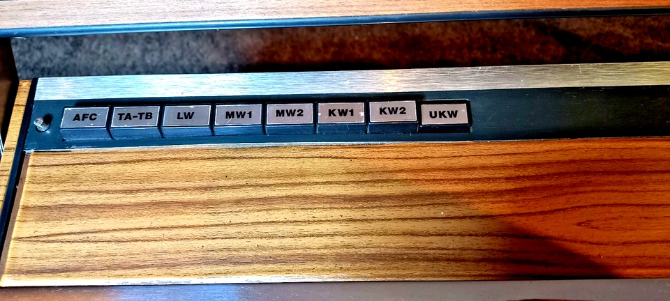 Telefunken ATLANTA 101, Kofferradio, Nussb. Folie; kleine Mängel;Video+lesen - Bild 4 von 4