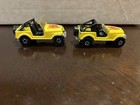 Set Of 2-Vintage yellow Hot Wheels Jeep CJ-7 die-cast car — photo 3