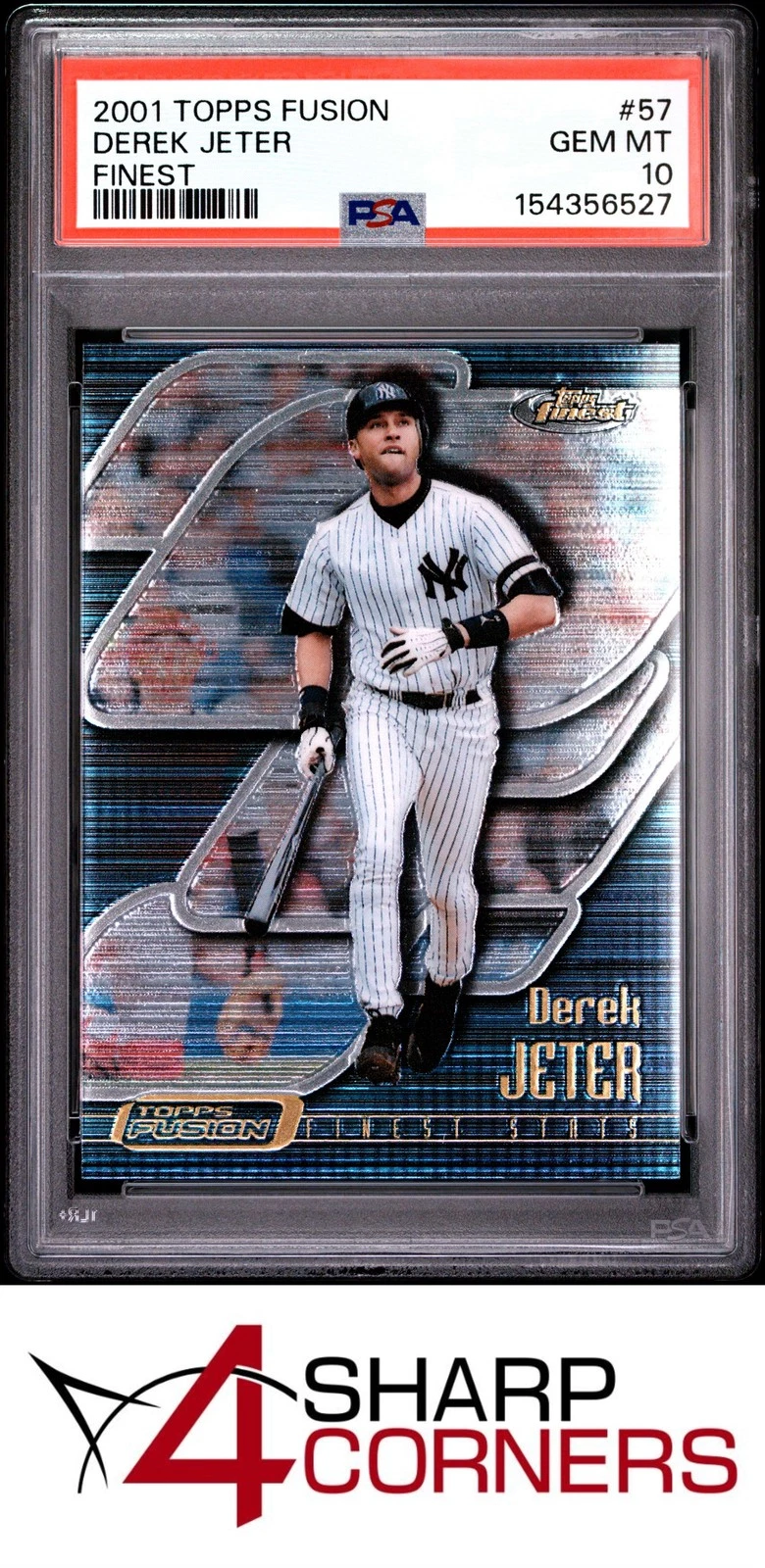2001 Derek Jeter [Finest] #57