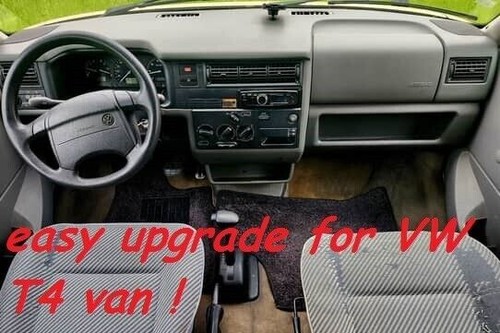 VOLANT NEUF CUIR VW VOLKSWAGEN T4 TRANSPORTER MULTIVAN OEM - Picture 6 of 13