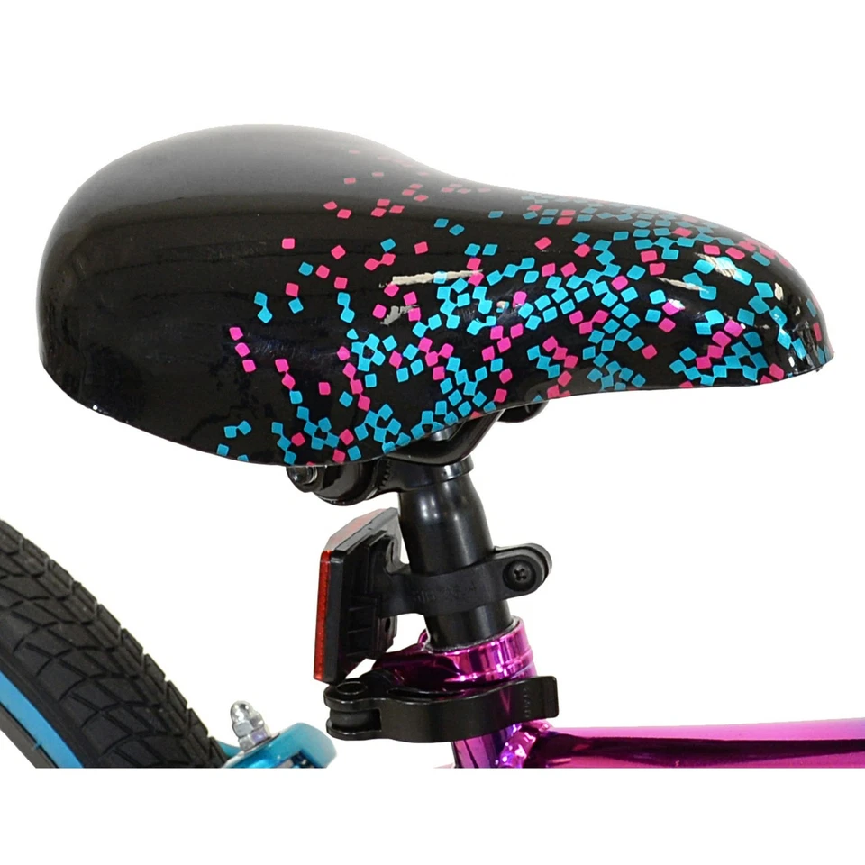 Bicicleta infantil Genesis Illusion, ruedas de 20", niños de 7 a 13 años, azul/púrpura Foto 4 de 4