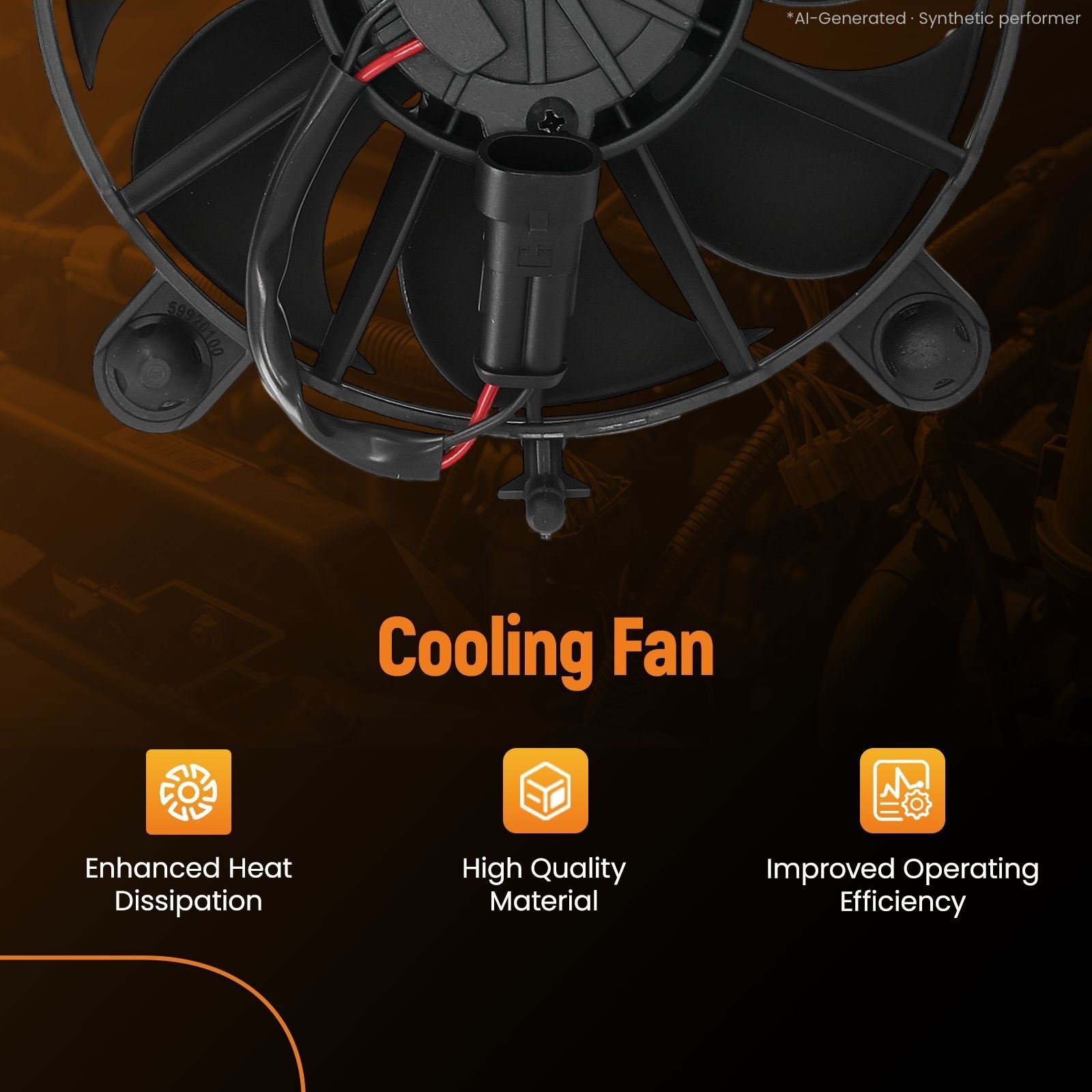 Porsche 911 GT3 2014-2017 Fan assembly