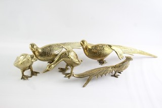 Vintage Brass Animal Ornament Figures Of Various Style & Size Job Lot 3025g