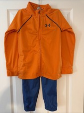 Under Armour Boys 2-Piece Zip-Up Hoodie and Pants Tracksuit Set, Size 7