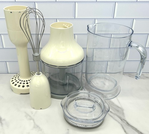 USED - SMEG Hand Blender Acessories - Cream