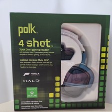 Polk الصوتيات 4 Shot إكس بوكس One ألعاب Headset- أزرق - إكس بوكس ONE