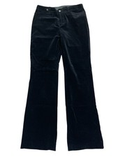 Women s Ralph Ralph Lauren Black Velvet Bootcut Pants Size 4