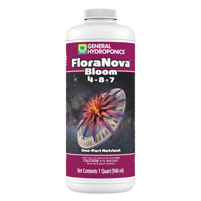 General Hydroponics Flora Nova Bloom 1 Qt , 1 Gal , 2.5 Gal
