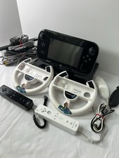 Nintendo Wii U 32GB Bundle w/ GamePad Cords Complete Tested  Mario Kart 