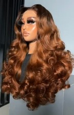 100 Vietnamese Human Hair, HD Lace Closure Wig, Bouncy Curls. 250 Density